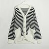 Wixra-Cardigan-Rayures-pour-Femme-Interrupteur-et-Confortable-Style-Patchwork-Simple-et-Populaire-Nouvelle-Collection-2023