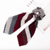 Foulard chouchou élastique accessoire cheveux fille imprimé marron