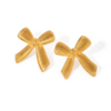 boucles d'oreilles noeud or