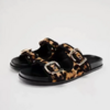 mules noires femme