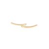 boucles grimpeurs d'oreilles argent plaqué or 18 carats (2)