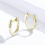 jolies boucles d'oreilles dorées triple pour femme bijoux fantaisie la selection parisienne