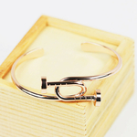 jonc bracelet ouvert or rose chic bijoux fantaisie femme petit prix 3