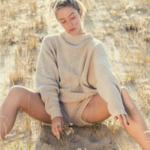 pull à mailles côtelées beige femme hiver tendance mode en ligne 1