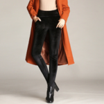 legging velours noir pantalon femme tendance confortable en ligne 1