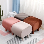 Nordique-m-nage-bois-massif-tabouret-carr-changement-de-chaussure-tabouret-flanelle-tissu-arrondi-conception-portante