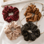 chouchou scrunchie imprimé accessoire cheveux tendance la selection parisienne eshop