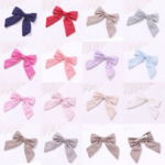 barrette noeud unie accessoire cheveux tendance parisienne 2