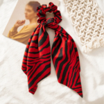 chouchou foulard foulchie imprimé léopard accessoire cheveux tendance 4