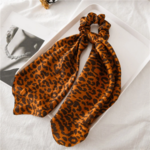 chouchou foulard foulchie imprimé léopard accessoire cheveux tendance paris