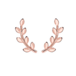 boucles doreilles puces or rose argent 925 pas cheres