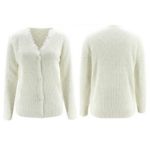 cardigan gilet blanc dentelle femme pas cher