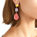 boucles doreilles fantaisie pendantes colorées chic glamour femme bijoux en ligne