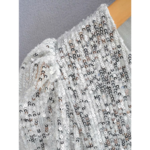 haut à paillettes blouse strass femme tendance mode la selection parisienne