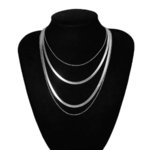 multi collier fantaisie en acier inoxydable cadeau femme original en ligne eshop femme