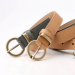 ceinture chic marron clair cuir pu femme.