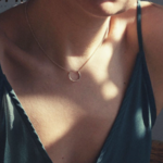 collier chic élégant minimaliste argent 925 ou or jaune pour femme bijou cadeau petit prix