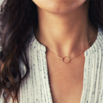 collier chic élégant minimaliste argent 925 ou or jaune pour femme bijou cadeau