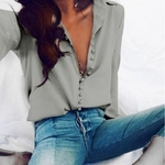 La Chemise femme vintage trocadéro grise