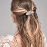 barrette plume accessoire cheveux tendance doré brillant pas cher en ligne