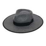 chapeau feutré gris femme tendance chic printemps été