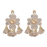 boucles doreilles fantaisies pendantes colorées bohème chic