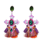 boucles doreilles fantaisies pendantes colorées boutique bijoux