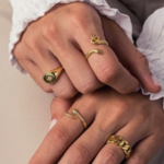 bague ajustable serpent en argent 925 plaqué or 18k femme pas chère