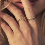 bague ajustable serpent en argent 925 plaqué or 18k femme