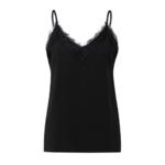 caraco noir dentelle chic femme top tendance en ligne pas cher