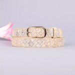 ceinture écru blanc cassé femme originale chic