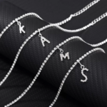 bracelet de cheville argent lettre initiale idée cadeau fille femme