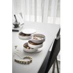 Boite à bijoux ronde blanche2