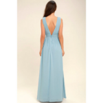 robe bleu clair longue pour occasion femme eshop mode