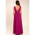 robe rose fushia occasion femme