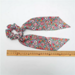 chouchou foulard imprimé floral rose en ligne pas cher