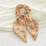 chouchou foulard imprimé liberty tendance cheveux