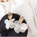 Boucles doreilles dorées boho chic Montorgueil