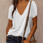 t-shirt blanc femme tendance