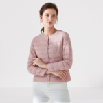 Doudoune ultra légère matelassée femme rose