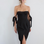 robe noire chic occasion femme la selection parisienne