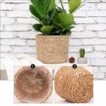 panier rotin pot de fleur pas cher