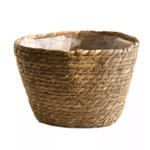 panier rotin pot de fleur tendance