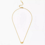 collier pendentif plaqué or acier inoxydable femme