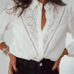 chemisier blanc chic femme