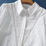 chemisier blanc chic femme pas cher