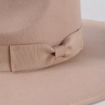 chapeau feutré beige femme eshop