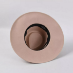 chapeau feutré beige femme tendance hiver 2021