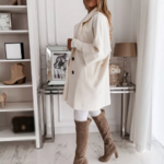 manteau blanc chic femme tendance en ligne