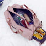 sac de sport yoga rose femme en ligne la selection parisienne